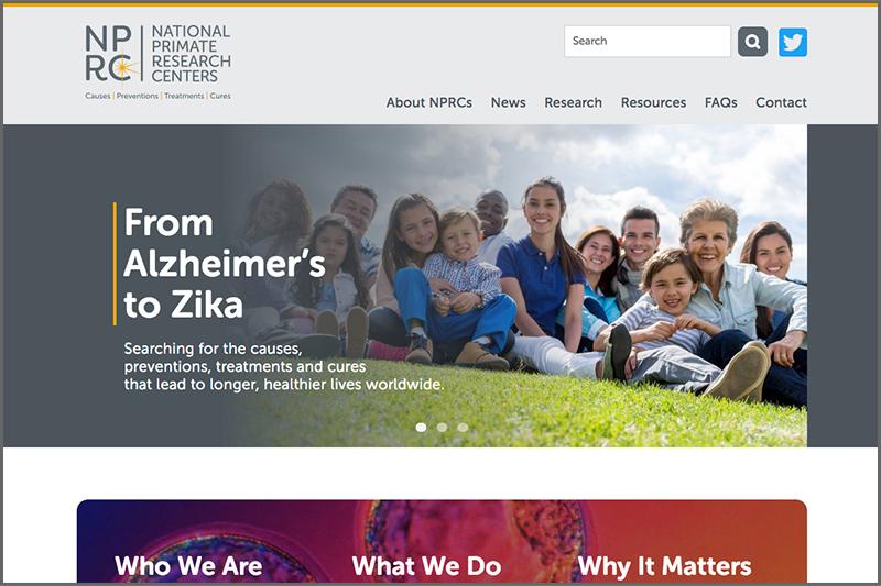 National Primate Research Center website