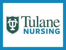 Tulane shield logo with text Tulane Nursing