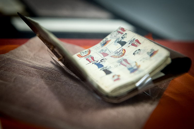 Latin American Library exhibit examines early New World textual encounters between Europeans and Amerindians.