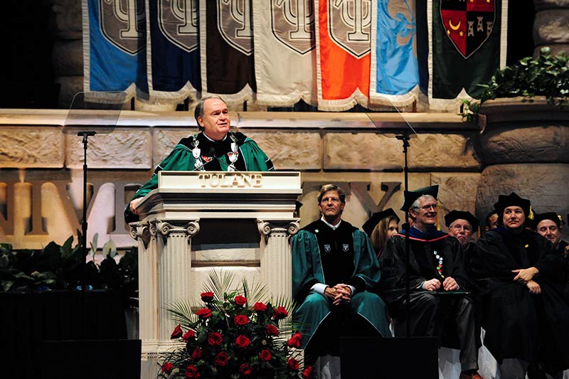 The 2017 commencement ceremony proved once again that there's nothing like a Tulane graduation. 
