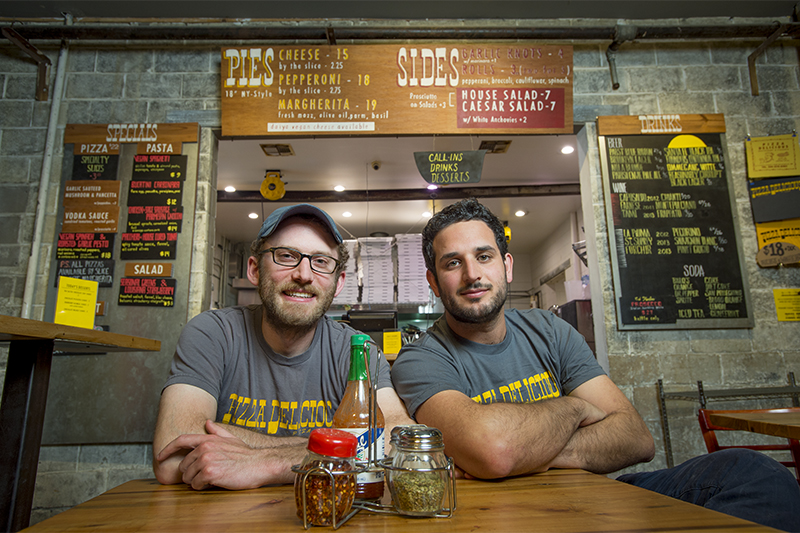 Michael Friedman and Greg Augarten of Pizza Delicious