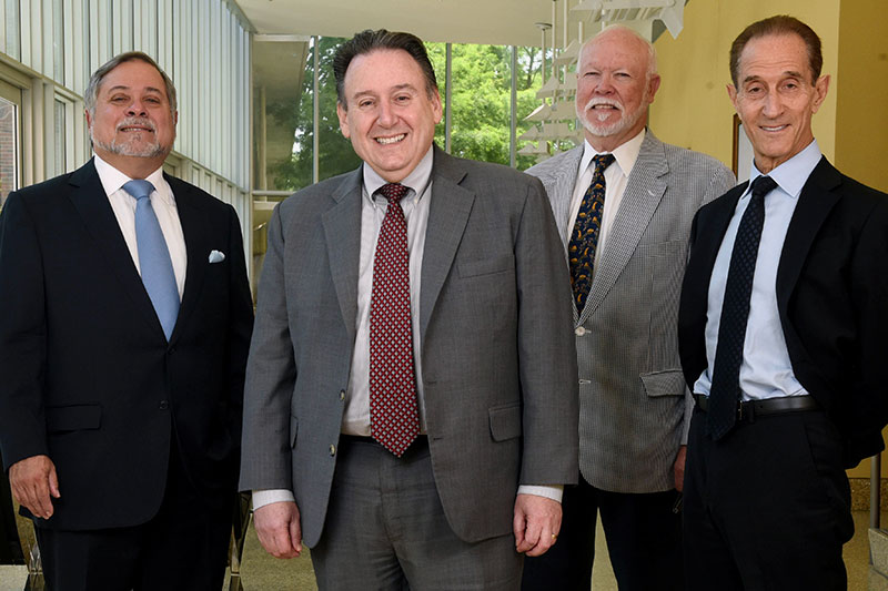 Four A. B. Freeman School Of Business Deans Meet On Campus | Tulane News