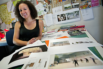 Marcella del Signore in her office