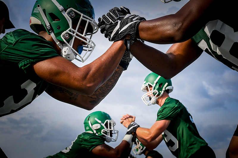 Green Wave football season begins with the start of training camp.