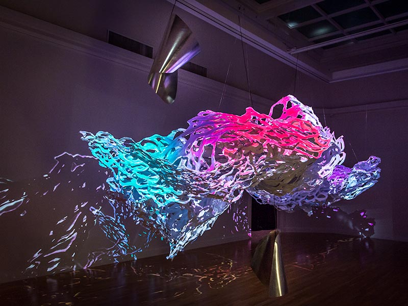 Light, sound and sculpture mix in Carroll Gallery exhibit | Tulane ...