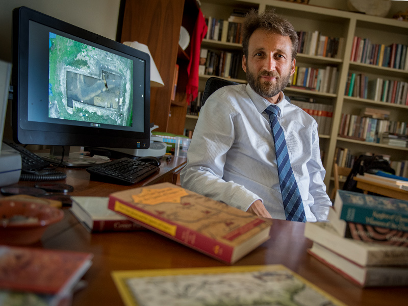 Tulane anthropology professor Chris Rodning has co-authored a paper that appears in the October 2018 issue of the journal American Antiquity. (photo by Paula Burch-Celentano)