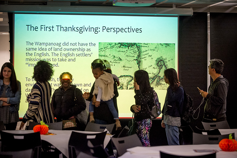 The Tulane community gathered Tuesday night (Nov. 21) for the annual Thanksgiving Harvest Fest, held in the Kendall Cram of the Lavin-Bernick Center. 