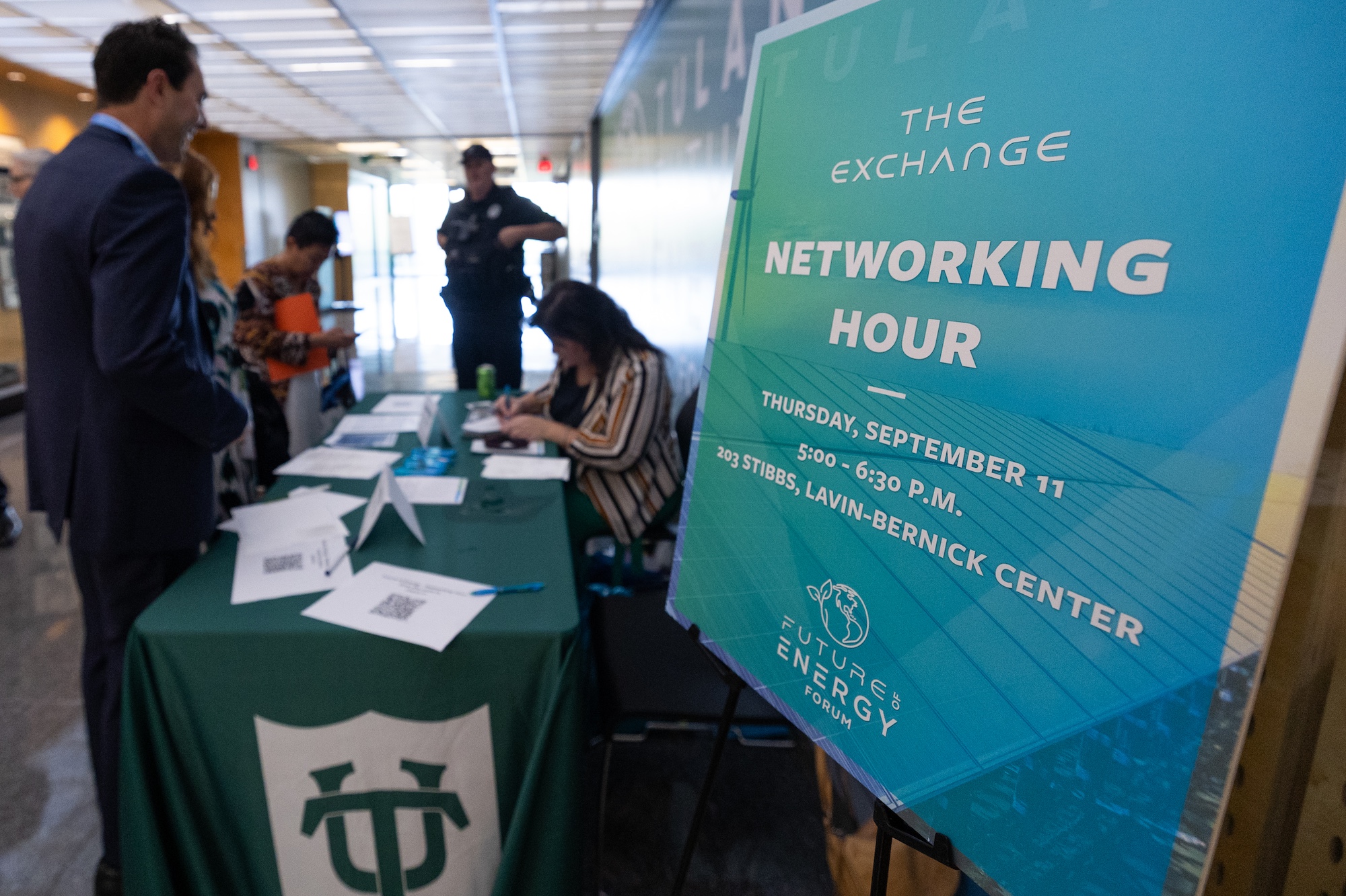Networking Hour at the Forum