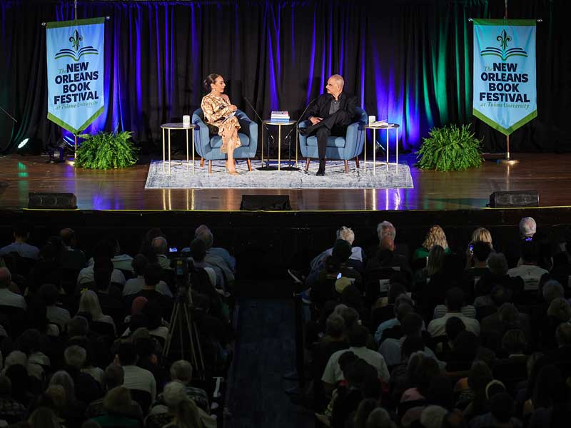 Michelle Miller, journalist and co-host of “CBS Saturday Morning,” interviewed Eric Holder, former U.S. Attorney General, about his work, civil rights and his book, “Our Unfinished March,” which was published last year.