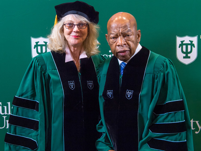 Blythe Danner and John Lewis Blythe Danner and John Lewis