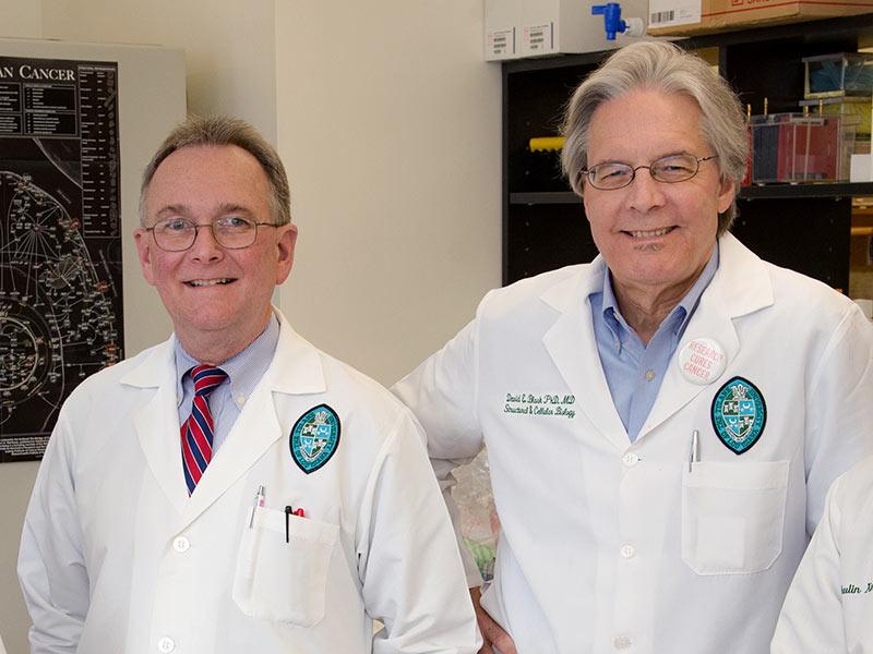 Researchers Robert Dauchy and Dr. David Blask Researchers Robert Dauchy and Dr. David Blask