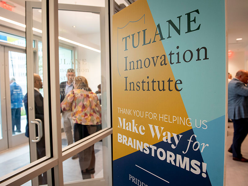 Innovation Institute at Tulane University ribbon cutting