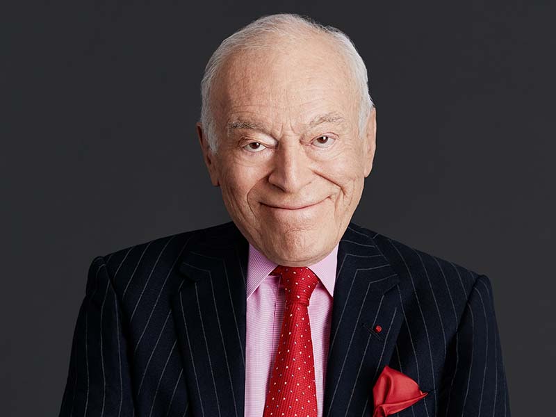 Leonard A. Lauder, who spent three decades as chief executive officer of The Estée Lauder Companies, Inc., has made a gift to establish The Leonard A. Lauder Professor of American History and Values. (photo courtesy of the The Estée Lauder Companies)