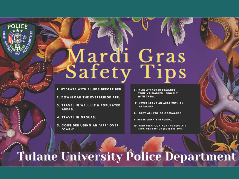 Mardi Gras safety tips 