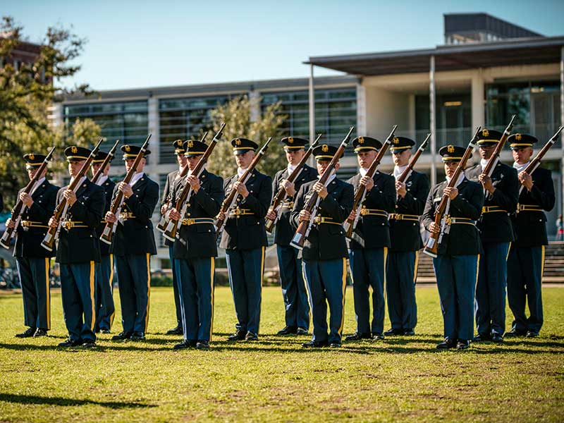 The drill meet has been hosted by Tulane NROTC since 1973. 