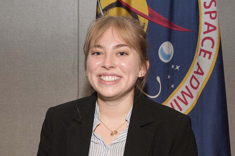 Meghan Bush wins intern competition at NASA Glenn Research Center