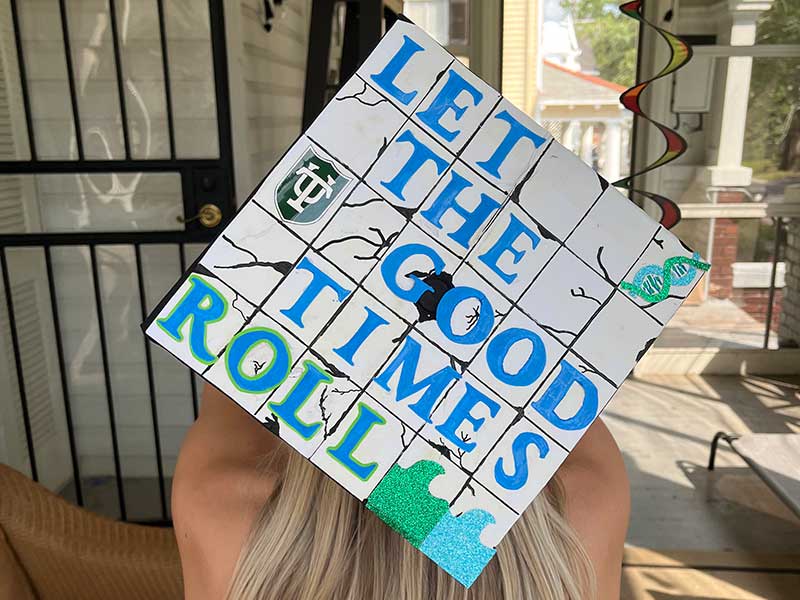 Tulane's marvelous mortarboards, Class of 2022