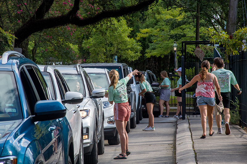 Firstyear students arrive for MoveIn Day 2019 Tulane News
