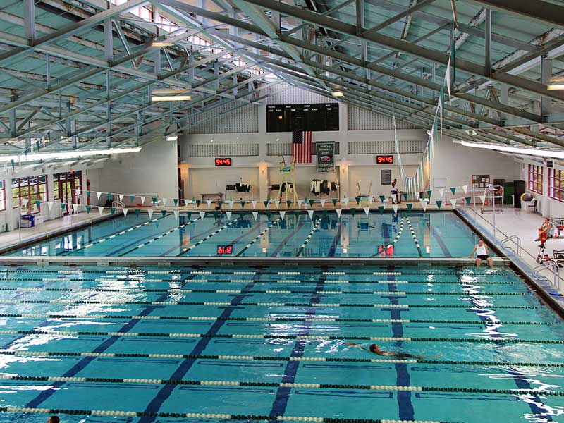 Tulane pool at Reily Center