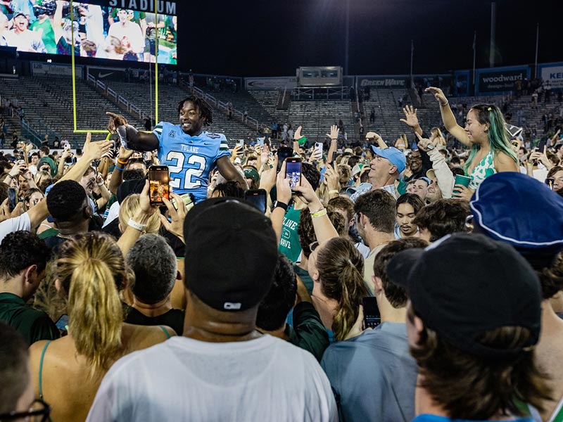 Tulane wins the AAC Championship Game over UCF