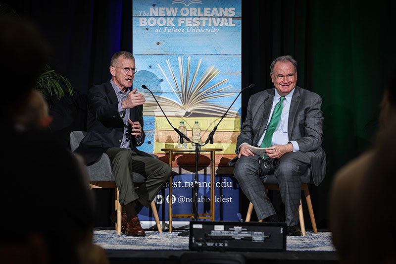 Gen. Stanley McChrystal and President Fitts