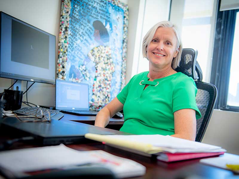 Susan Davies is the new research dean at for social work