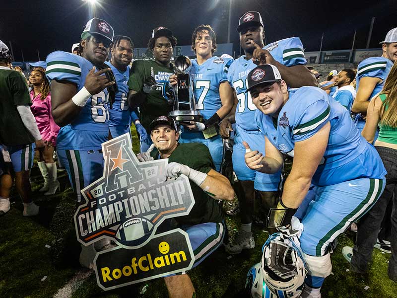 Tulane wins the AAC Championship Game over UCF