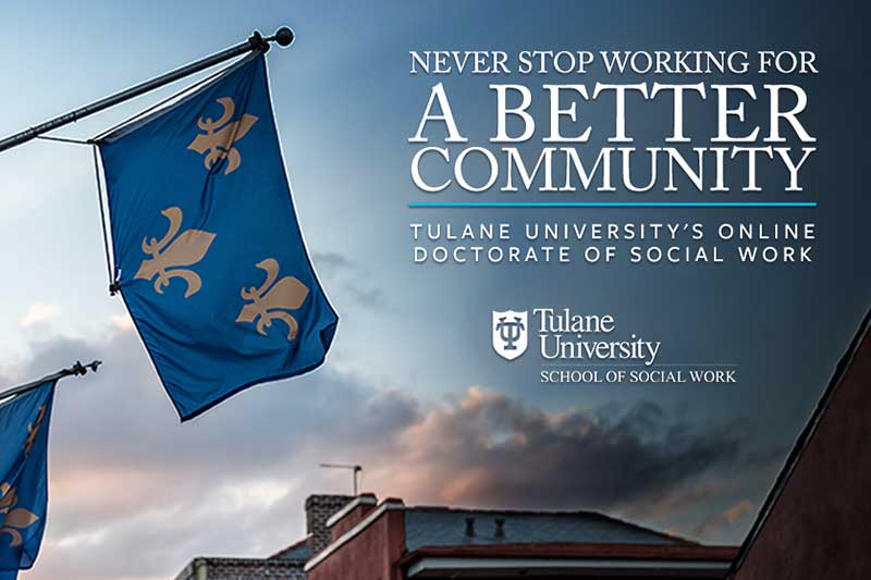 Tulane launches online Doctorate in Social Work with Noodle Partners