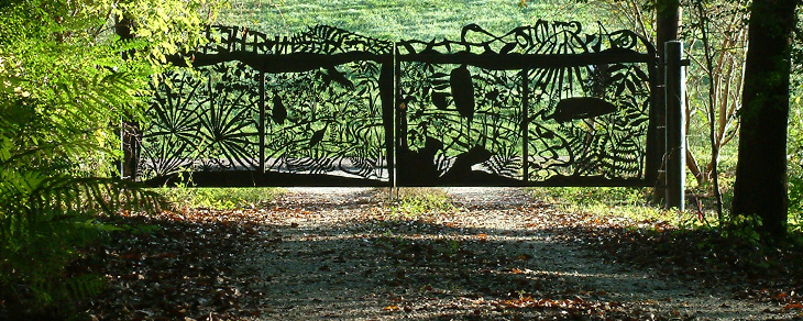 Entrance to A Studio in the Woods