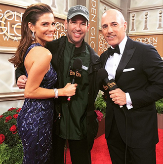 Maria Menounos, Doug Ellin, Matt Lauer