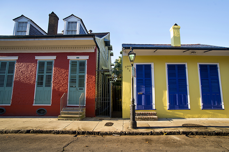 French Quarter houses French Quarter houses