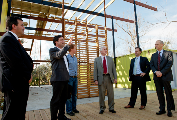 Johnson Controls administrators visit 