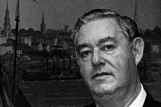 The late historian Richard Greenleaf