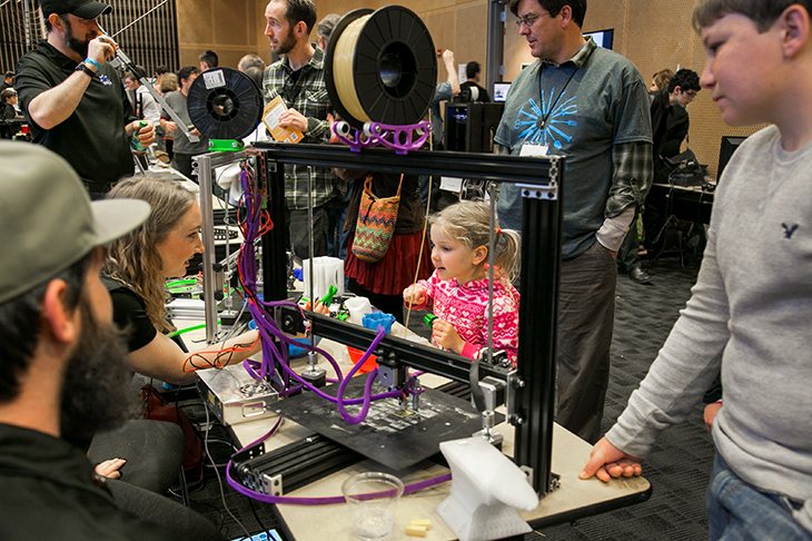 The wild and the wacky were on display at the 2015 Mini Maker Faire. The wild and the wacky were on display at the 2015 Mini Maker Faire.
