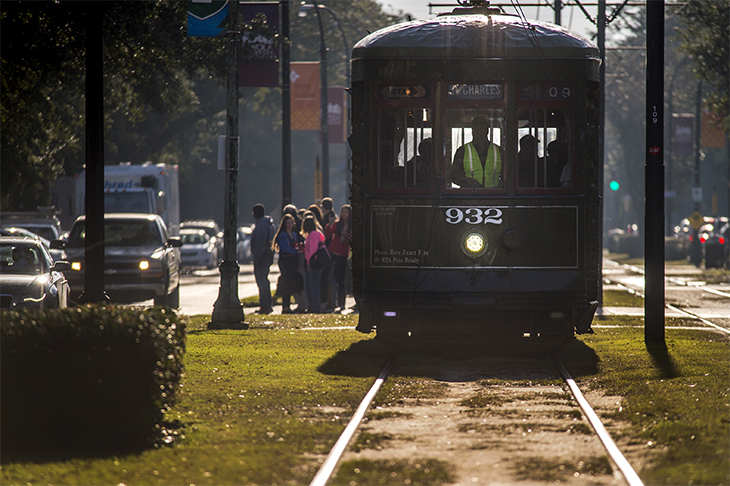 The St. Charles line is a magical history tour.