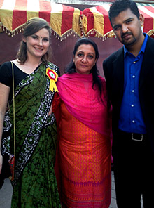 Keren Tengen with supervisors