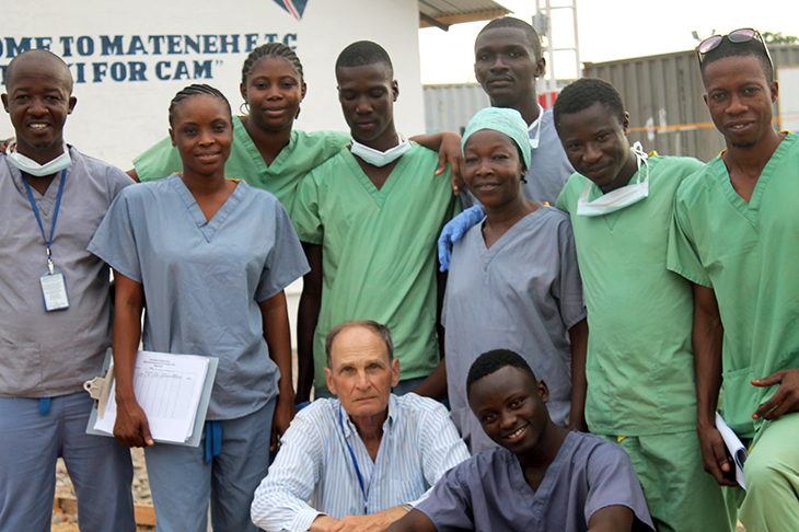 Alumnus Lee P. Gary Jr. at work in West Africa Alumnus Lee P. Gary Jr. at work in West Africa