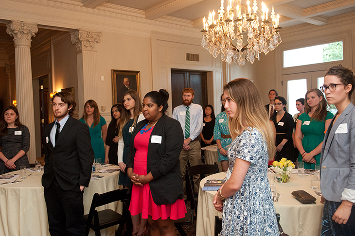 ODK members at induction ceremony