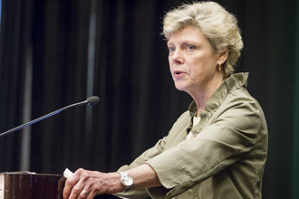 Journalist Cokie Roberts