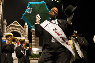 Celebratory scene from Tulane Commencement.