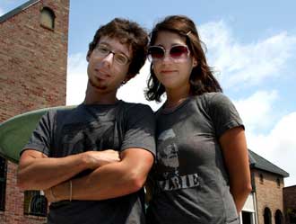 John Oles, left, and Barbie L'Hoste