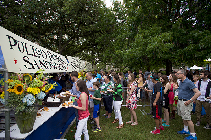 Pre-commencement party is a festive send-off for grads. Pre-commencement party is a festive send-off for grads.