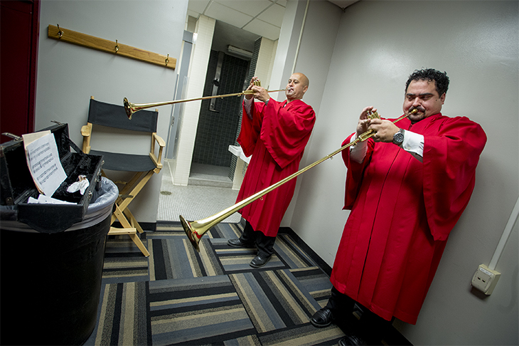 Mighty are the preparations for a Tulane commencement.