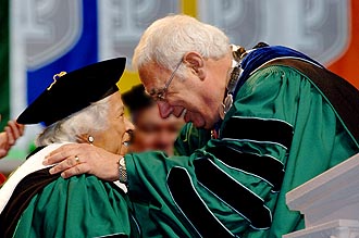 Leah Chase and Scott Cowen