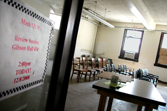 Dinwiddie Hall interior