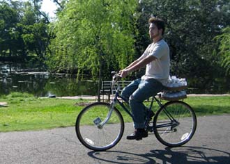 Bike riding