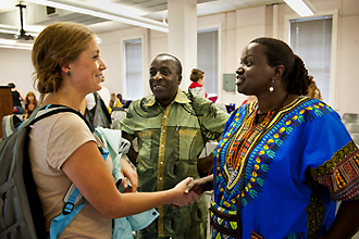 Visiting Rwandan Professors