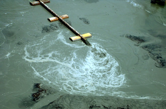 sand berm dredging