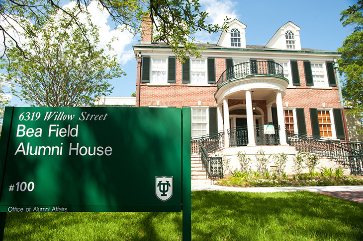 Bea Field Alumni House on the Tulane campus