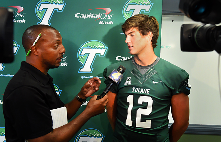 Football shines on Media Day